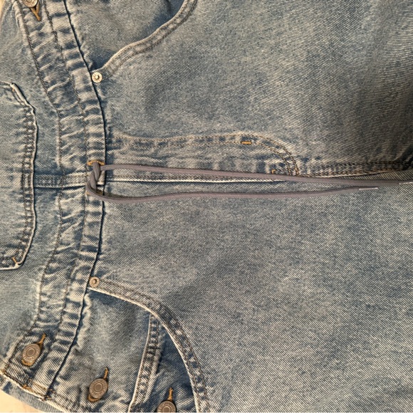 Levi’s Apron Drawstring Straight Leg Overalls size L - Picture 7 of 14